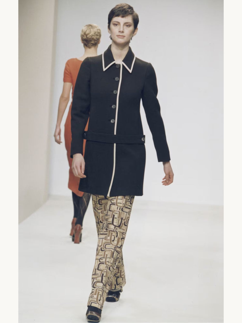 Prada Fall 1996 Retro Print Pants
