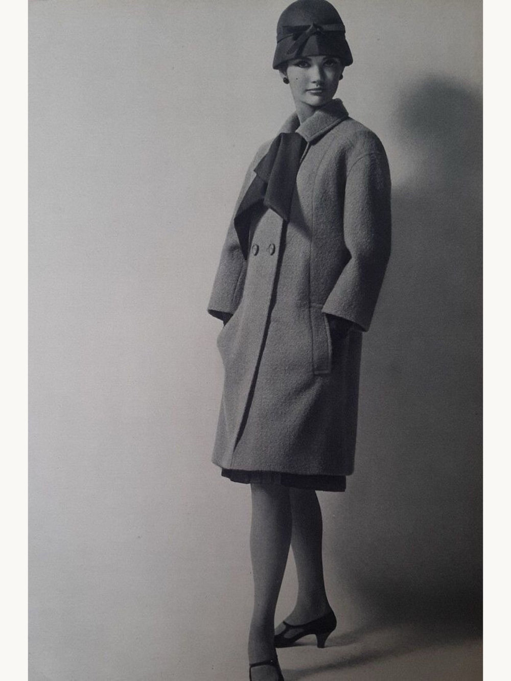 Yves Saint Laurent Spring 1964 Double Breasted Coat