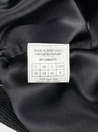 Vintage John Galliano Black Sequin Sheath Dress