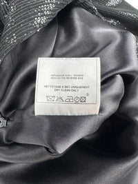 Vintage John Galliano Black Sequin Sheath Dress