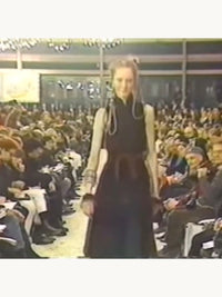 Jean Paul Gaultier Fall 1994 Mandarin Wrap Dress
