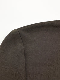 Calvin Klein Collection Fall 1996 Brown Jersey Maxi Dress