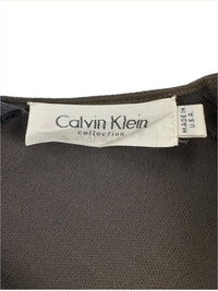 Calvin Klein Collection Fall 1996 Brown Jersey Maxi Dress