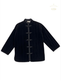 Calvin Klein 1975 Collection Velvet Tang Jacket
