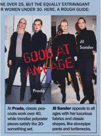 Prada Fall 1996 Black Wool Jacket Coat | Vintage 1990s Carolyn Bessette Kennedy Natalie Portman