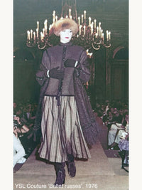 Yves Saint Laurent Fall 1976 Russian Collection Camel Wool Jacket