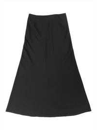 Calvin Klein Collection Fall 2001 Black Wool Maxi Skirt