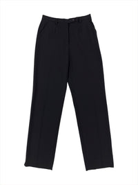 Calvin Klein Collection Spring 1999 Black Wool Trousers