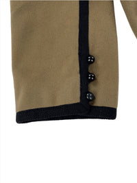 Yves Saint Laurent Fall 1976 Russian Collection Camel Wool Jacket