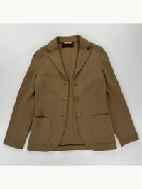 Prada Fall 1996 Camel Brown Wool Jacket ASO Carolyn Bessette Kennedy