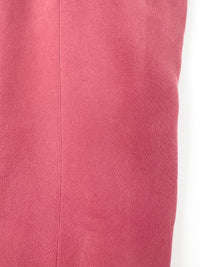 Calvin Klein Collection Spring 1992 Pink Collarless Silk Blazer