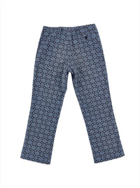 Prada Spring 2002 Tile Pattern Print Cotton Pants