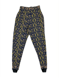 Jean Paul Gaultier Equator Fall 1984 Floral Sweater Knit Pants