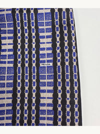 Prada Spring 2008 Mens Blue Fairy Print Silk Coat | Vintage 2000s