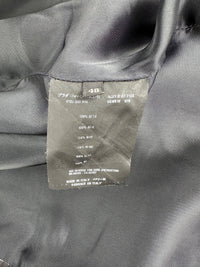 Prada Spring 2008 Mens Blue Fairy Print Silk Coat | Vintage 2000s