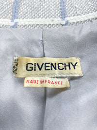 Givenchy HAUTE COUTURE Spring 1969 Baby Blue Tweed Jacket
