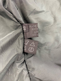 Prada Fall 1994 Green Wool Knit Zip Jacket w/ Padded Lining