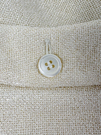 Prada Spring 2001 White Viscose Jacket | Vintage 2000s
