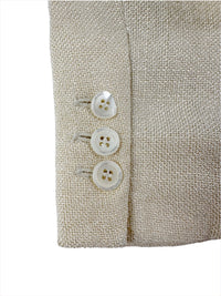 Prada Spring 2001 White Viscose Jacket | Vintage 2000s