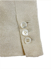 Prada Spring 2001 White Viscose Jacket | Vintage 2000s