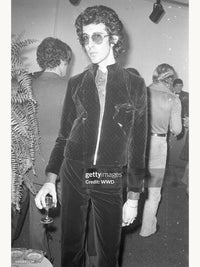 Yves Saint Laurent Fall 1971 Quilted Velour Jacket