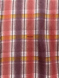 Prada Spring 2004 Plaid Shirt Dress