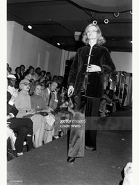 Calvin Klein 1975 Collection Velvet Tang Jacket