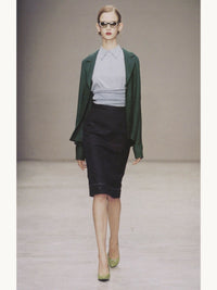 Prada Spring 2001 White Viscose Jacket | Vintage 2000s