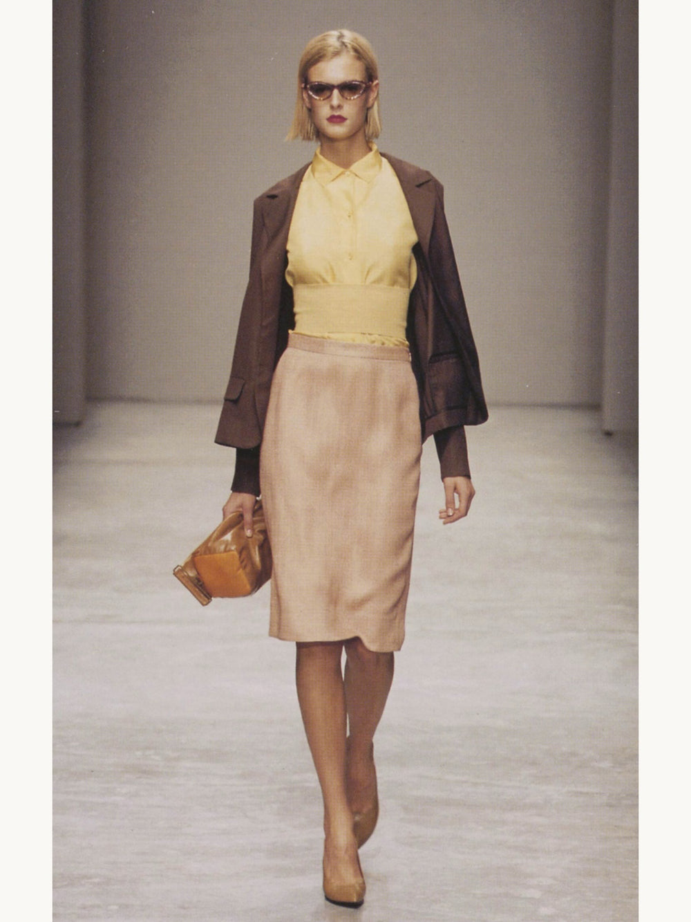 Prada Spring 2001 White Viscose Jacket | Vintage 2000s