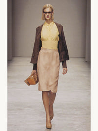 Prada Spring 2001 White Viscose Jacket | Vintage 2000s