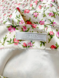 Prada Fall 1995 Floral Cocktail Dress
