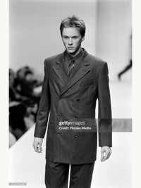 Calvin Klein Collection Fall 1995 Menswear Double Breasted Jacket