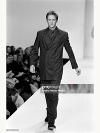 Calvin Klein Collection Fall 1995 Menswear Double Breasted Jacket