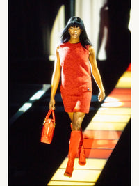 Gianni Versace Couture Fall 1995 Bouclé Tweed Shift Dress