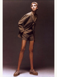 Calvin Klein Collection Spring 1993 Slouchy Linen Jacket