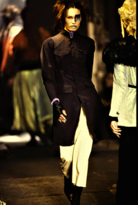 Jean Paul Gaultier Fall 1995 Moto Evening Jacket & Skirt Ensemble