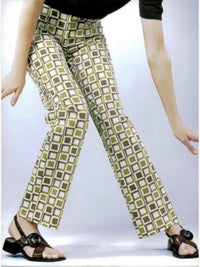 Prada Spring 1996 Tile Print Trousers