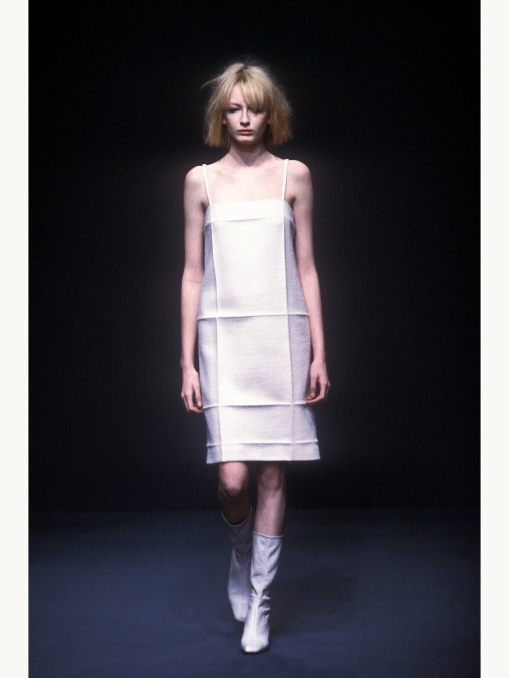 Prada Fall 1998 Folded Crease Slip Dress