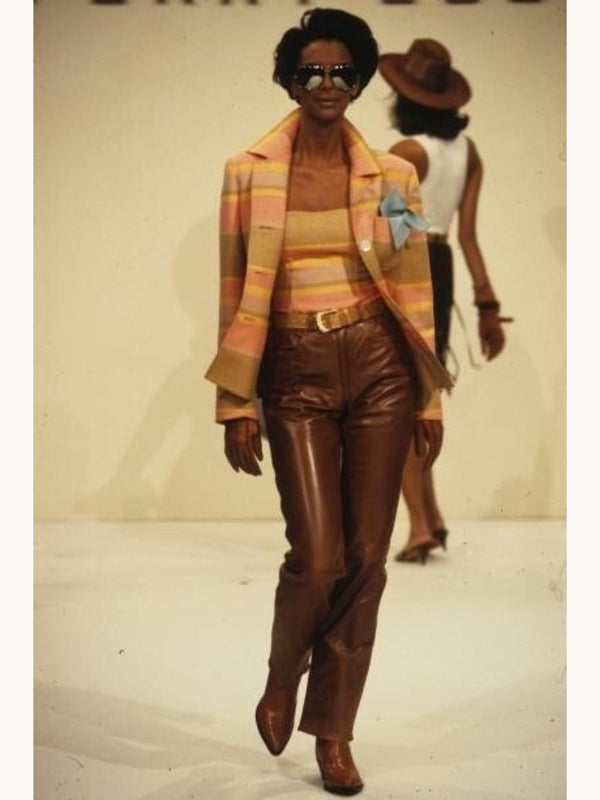 Perry Ellis Spring 1992 Striped Jacket