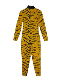 Rifat Ozbek Fall 1991 Tiger Stripe Catsuit