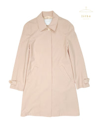 Prada Spring 1996 Beige Nylon "Box" Coat
