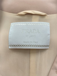 Prada Spring 1996 Beige Nylon "Box" Coat