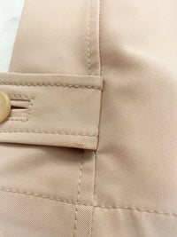 Prada Spring 1996 Beige Nylon "Box" Coat