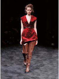 Prada Fall 2009 Floral Devoré Dress