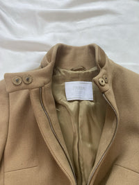 Prada Fall 1999 Camel Wool Coat