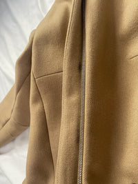 Prada Fall 1999 Camel Wool Coat