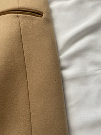 Prada Fall 1999 Camel Wool Coat