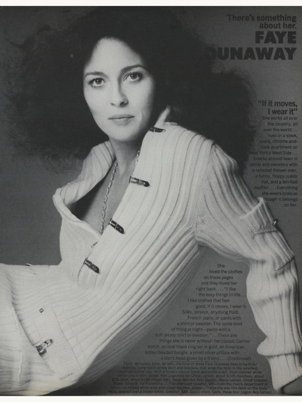 Gucci Spring 1973 Cream Ribbed Nautical Sweater