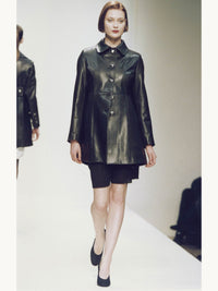 Prada Fall 1994 Velvet & Silk Mini Dress