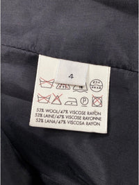 Calvin Klein Collection Fall 1996 Black Wool Crepe Jacket